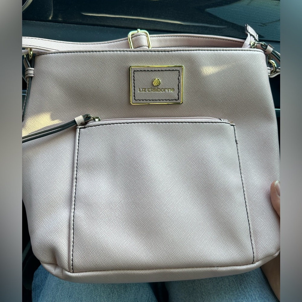 Liz Claiborne Blush Crossbody Bag